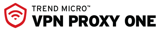 Official Trend Micro VPN Proxy One Product Box Image