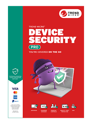 Official Trend Micro Device Security Product Box Image