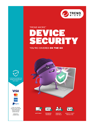 Official Trend Micro Device Security Basic Product Box Image